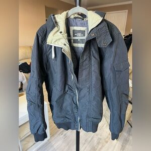 H&M Dark Gray Military Field Jacket